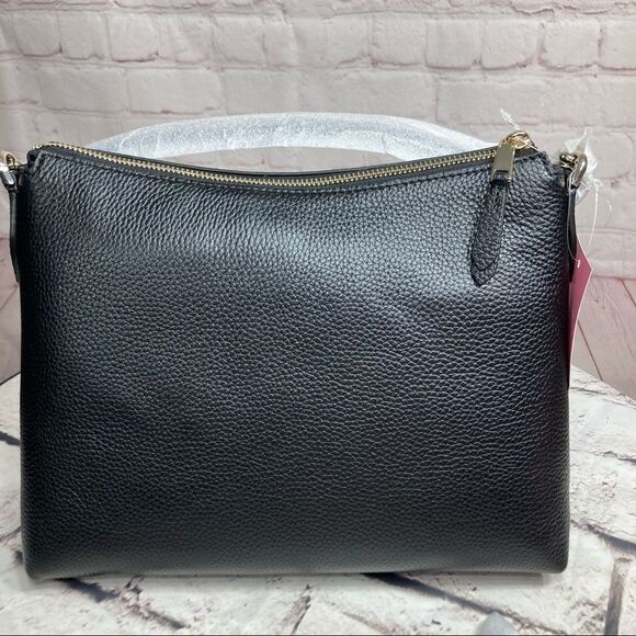 KATE SPADE melody black flap shoulder bag $399 - Picture 6 of 11